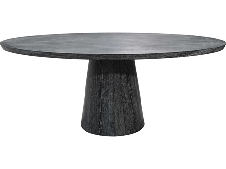 Worlds Away Oval Wood Dining Table