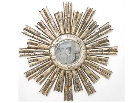 Worlds Away Wall Mirror