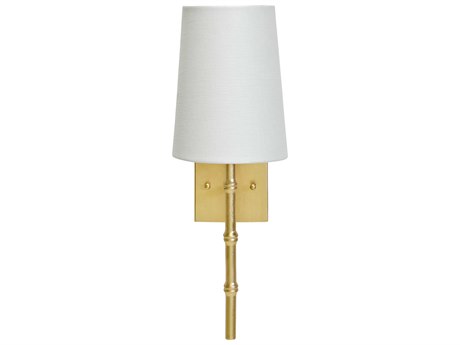 Worlds Away Gold Wall Sconce