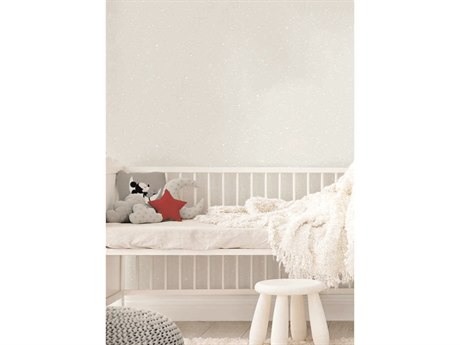 York Wallcoverings Disney Kids Vol-4 Gray Disney Mickey Mouse Star Wallpaper