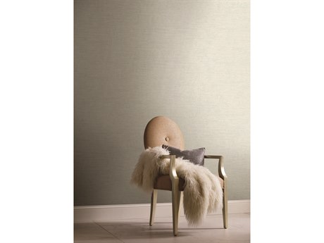 York Wallcoverings Grasscloth Resource Library White / Off White Essence Wallpaper