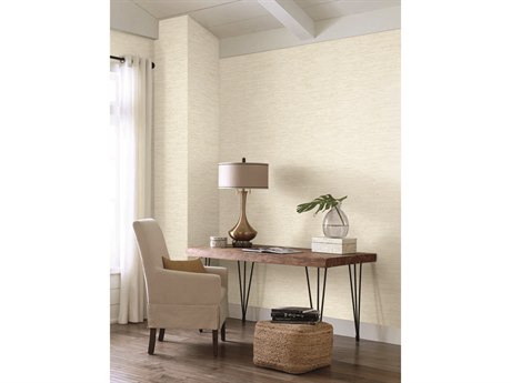 York Wallcoverings Grasscloth Resource Library White / Off Whites Grasscloth Wallpaper