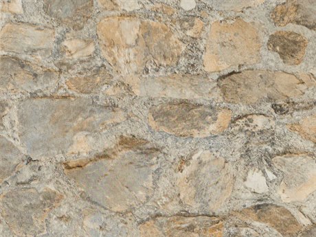 York Wallcoverings Outdoors In Tumbled Tan / Grey Field Stone Grasscloth