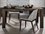 Yumanmod Doppio Passo Grey Open-Pore Lacquered 63'' - 110.2'' x 35.4'' Extendable Rectangular Dining Table  YMTM010302