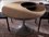 Yumanmod Elise High Gloss White 46.5'' - 64.2'' x 46.5'' Extendable Round Dining Table  YMOZ010402