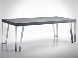  Kyte Steel / Slate Rectangular Dining Table