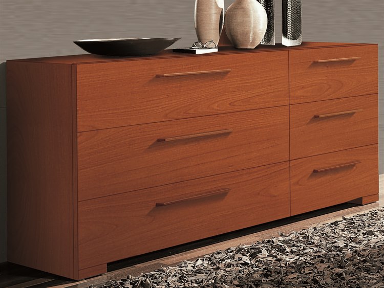 Yumanmod Wynd Cherry 6 Drawers Double Dresser Ymcr53524