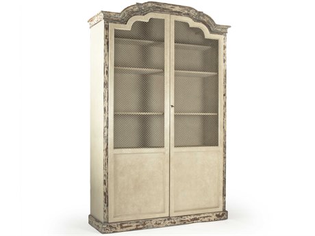 Zentique Pine Wood Display Cabinet