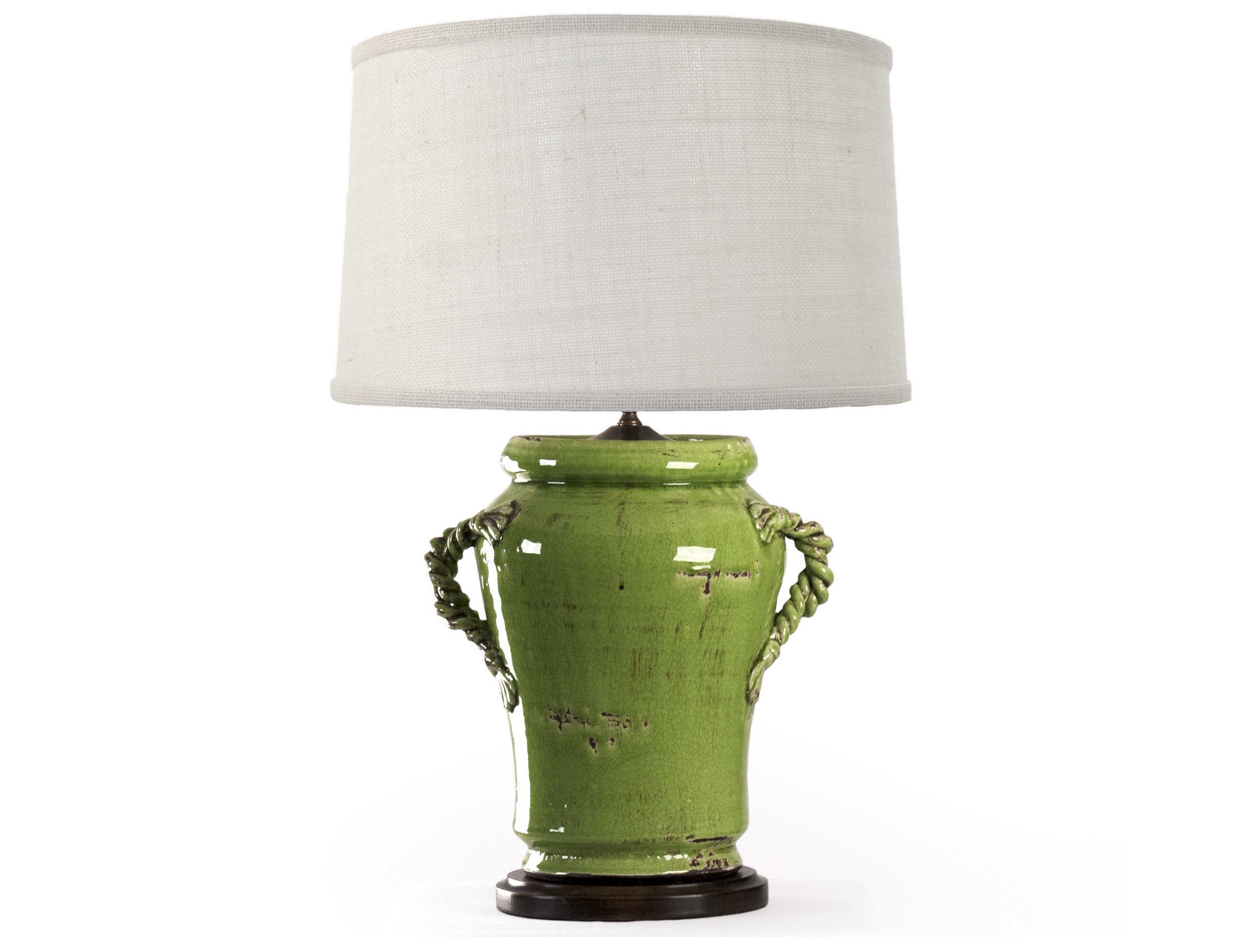 green buffet lamps