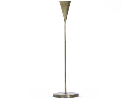 Zentique Geneva Antique Gold Candle Holder