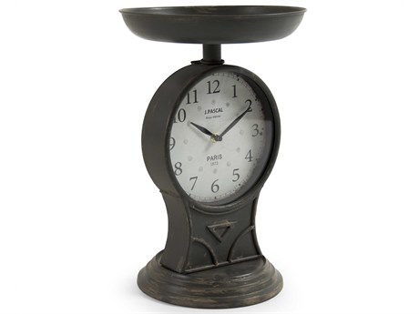 Zentique Bronze Iron Scale Clock