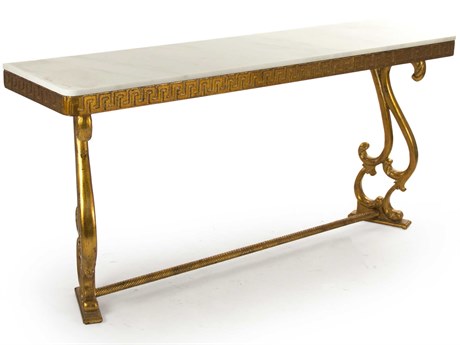 Zentique Rectangular Marble Console Table