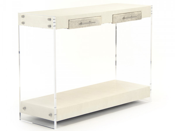 Zentique Parkerarctic White 47 Wide, Zentique Console Table