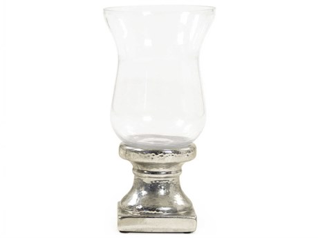 Zentique Distressed Metallic Silver Decorative Accent