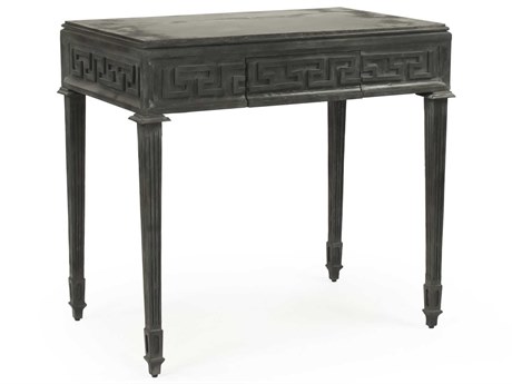 Zentique Rectangular Metal Charcoal End Table