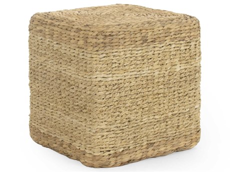 Zentique Brown Ottoman