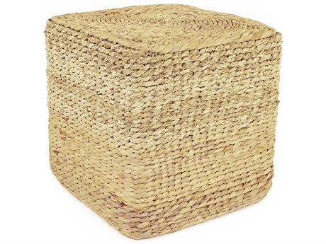 Zentique Light Brown Ottoman