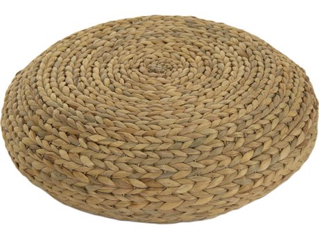 Zentique Brown Ottoman