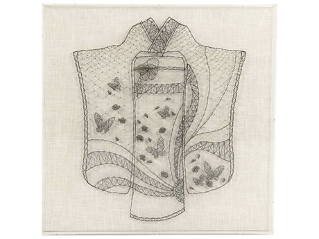 Zentique Kimono String Shadow Box