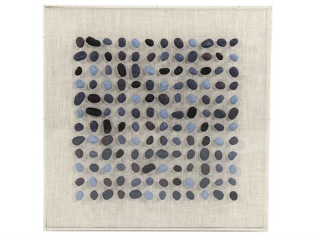 Zentique Blue Stone Shadow Box