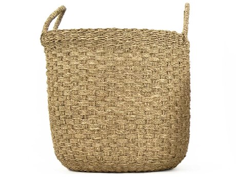 Zentique Brown 17" High Woven Basket