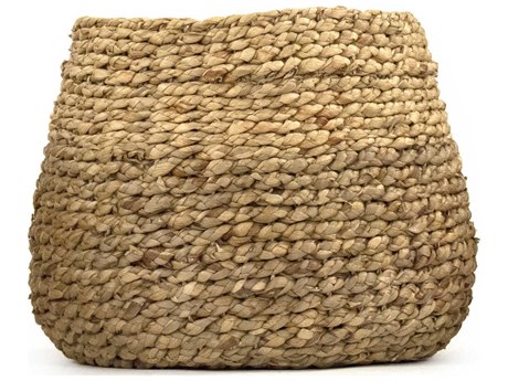 Zentique Brown 14" Woven Basket