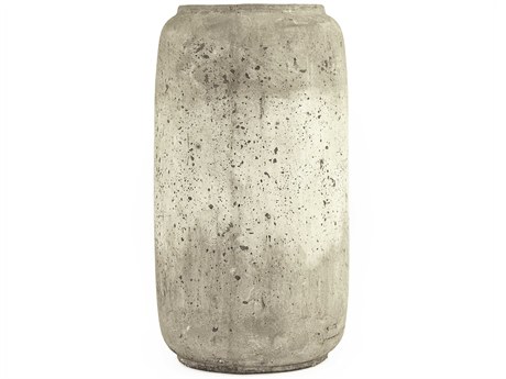Zentique Distressed Grey Wash Vase