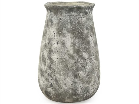 Zentique Distressed Grey 16" High Vase