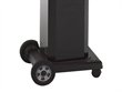 Portable Black Aluminum Pedestal for Propane
