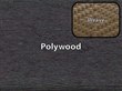 Black Polywood / Tigerwood Weave