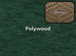 Green Polywood / Tigerwood Weave