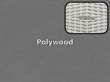 Slate Grey Polywood / White Loom Weave