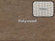 Teak Polywood / White Loom Weave