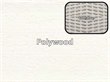 White Polywood / White Loom Weave
