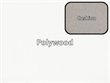 White Polywood / Weathered Tweed Cushion
