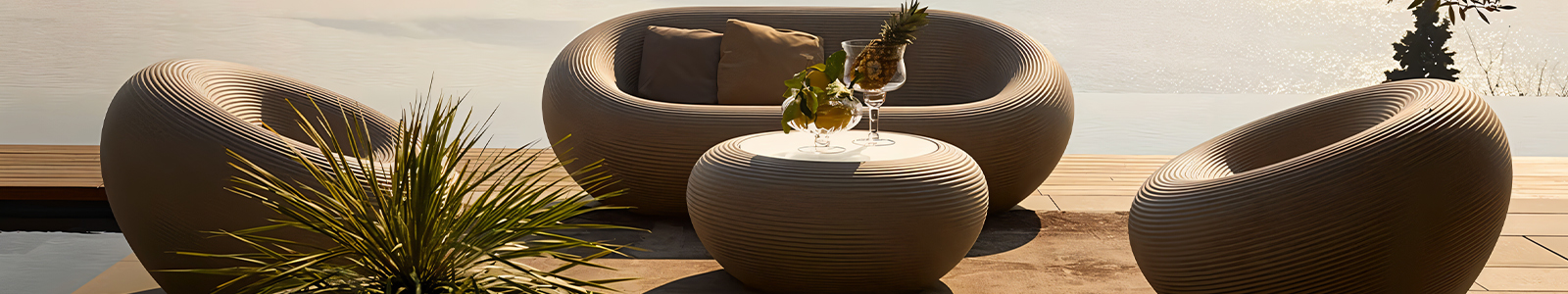 Qeeboo Outdoor Furniture Banner