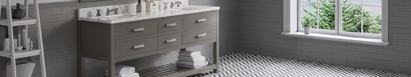 Water Creation Bath Vanities Banner