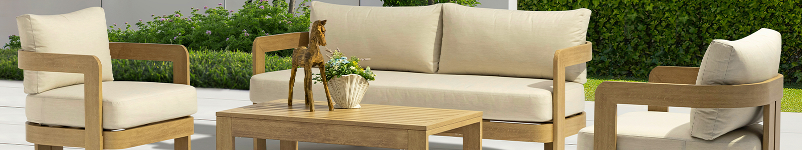 Whiteline Modern Living Outdoor Banner
