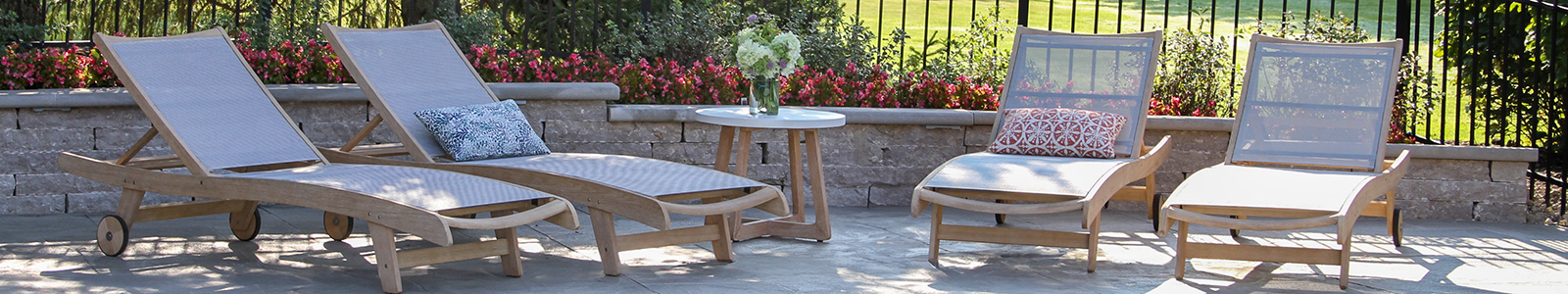 Outdoor Interiors Patio Furniture Banner