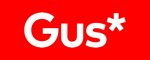 Gus* Modern Logo