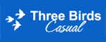 Three Birds Casual Logo